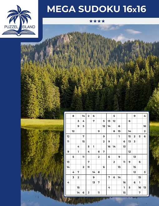 Mega Sudoku 4* 16x16 Sudoku - Editie 2