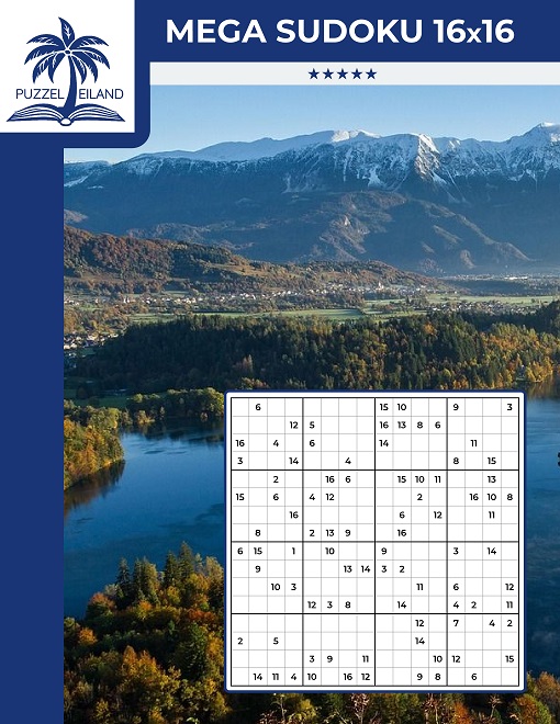 Mega Sudoku 5* 16x16 Sudoku - Editie 1
