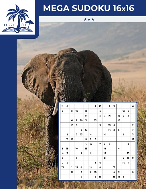 Mega Sudoku 3* 16x16 Sudoku - Editie 1