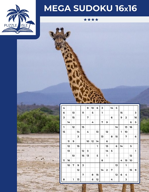 Mega Sudoku 4* 16x16 Sudoku - Editie 2