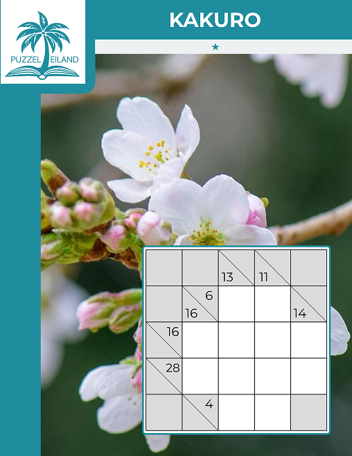Kakuro 1* Kakuro - Editie 1