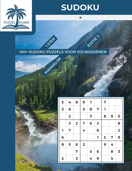 Sudoku 1* Standaard 9x9 Sudoku - Editie 3